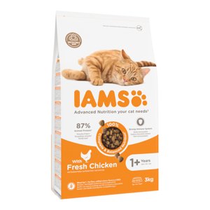 3kg IAMS Vitality Kitten csirke száraz macskatáp 15% kedvezménnyel