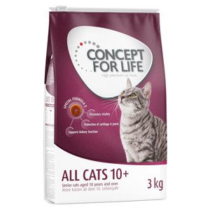 3kg Concept for Life All Cats 10+ száraz macskatáp 20% árengedménnyel
