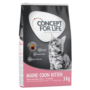 3kg Concept for Life  Maine Coon Kitten száraz macskatáp 20% árengedménnyel