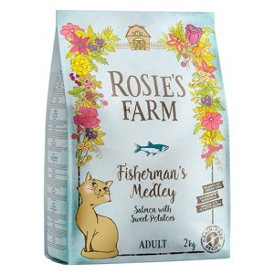 400g Rosie's Farm Adult Lazac & édesburgonya száraz macskatáp rendkívüli árengedménnyel