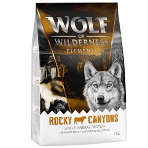4kg Wolf of Wilderness Rocky Canyons - marha száraz kutyatáp 3+1 ingyen akcióban
