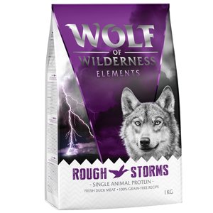 4kg Wolf of Wilderness "Rough Storms" - kacsa száraz kutyatáp 3+1 ingyen akcióban