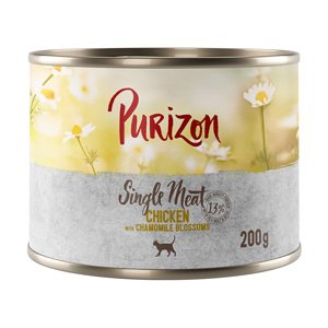 200g Purizon Single Meat Csirke & kamillavirág száraz macskatáp