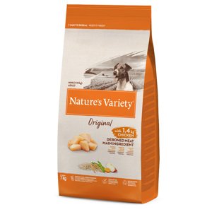 2x7kg Nature's Variety Original Mini Adult csirke száraz kutyatáp 15% árengedménnyel