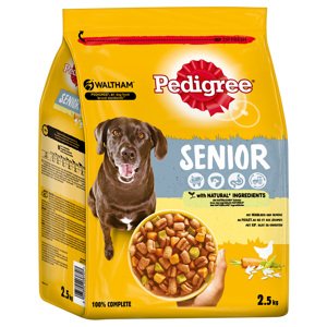 2,5kg Pedigree Senior 8+ száraz kutyatáp 15% kedvezménnyel