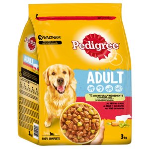 7kg Pedigree Adult marha & zöldség száraz kutyatáp 15% kedvezménnyel