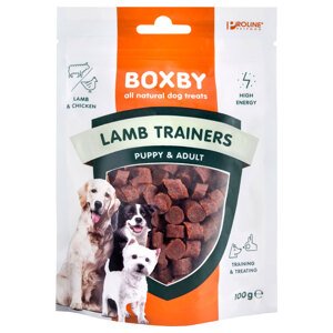 2x100g Boxby bárány tréningsnack kutyáknak 10% kedvezménnyel