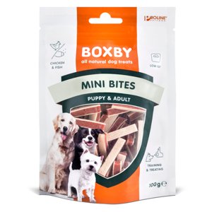 2x100g Boxby Puppy Mini Bites kutyasnack 10% kedvezménnyel