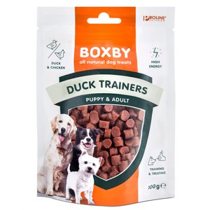 2x100g Boxby Kacsa tréningsnack kutyáknak 10% kedvezménnyel