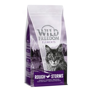 2kg Wild Freedom Adult "Rough Storms" kacsa - gabonamentes száraz macskatáp 25% árengedménnyel