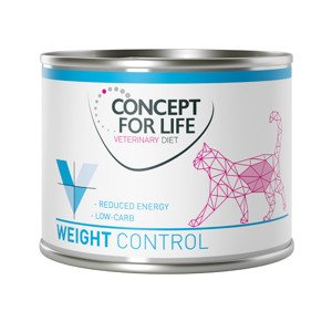 6x200g Concept for Life Veterinary Diet Weight Control nedves macskatáp 5+1 ingyen! akcióban