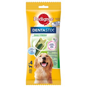 3x154g Pedigree Dentastix Fresh mindennapi frissesség nagy testű kutyáknak (> 25 kg) (3 x 4 db) (3 x 154 g) kutyasnack 2+1 ingyen akcióban