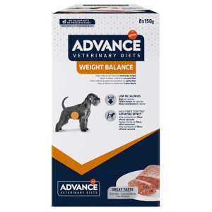 8x150g Advance Veterinary Diets Dog Weight Balance nedves kutyatáp 7+1 ingyen
