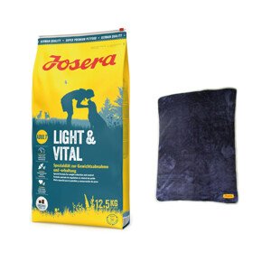 12,5kg Josera Light & Vital száraz kutyatáp+Josera kutyatakaró ingyen