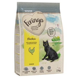 2kg Feringa Senior csirke száraz macskatáp 15% kedvezménnyel