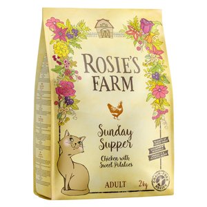 2kg Rosie's Farm Adult Csirke & édesburgonya száraz macskatáp 20% kedvezménnyel