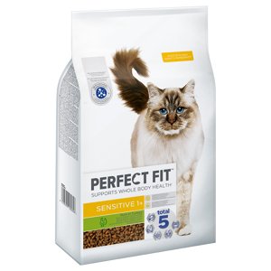 7kg Perfect Fit Sensitive 1+ pulyka száraz macskatáp 20% árengedménnyel