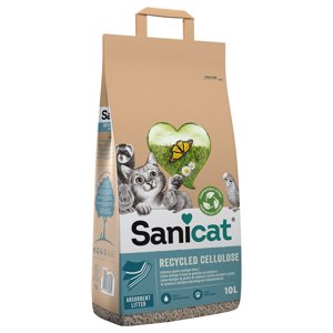 5x10 l Sanicat Cellulose macska- & kisállatalom 4+1 ingyen akcióban