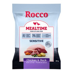 80g Rocco Mealtime Sensitive csirke & kacsa száraz kutyatáp