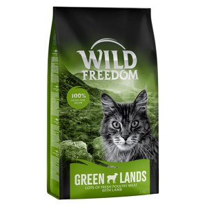 2kg Wild Freedom Adult 'Green Lands' - bárány, gabonamentes száraz macskatáp 15% árengedménnyel