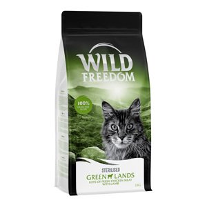 2kg Wild Freedom Adult "Green Lands" Sterilised bárány - gabonamentes száraz macskatáp 15% árengedménnyel