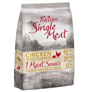 1kg Purizon Single Meat Adult csirke & tök - gabonamentes száraz kutyatáp rendkívüli árengedménnyel