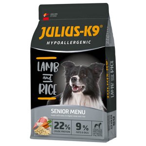 12kg JULIUS-K9 High Premium Senior/Light Hypoallergenic bárány száraz kutyatáp