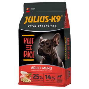 12kg JULIUS-K9 High Premium Vital Essentials marha száraz kutyatáp