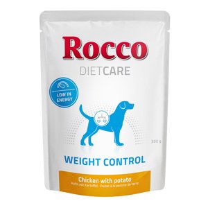 6x300g Rocco Diet Care Weight Control csirke & burgonya tasakos nedves kutyatáp