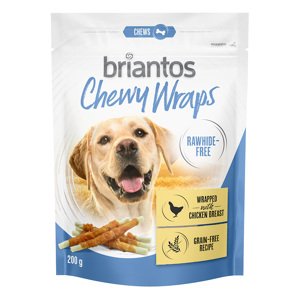 200g Briantos Chewy Wraps kutyasnack Vegyes csomag: kacsa + csirke