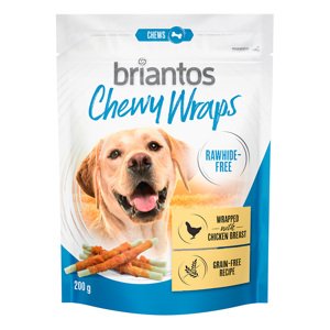 200g Briantos Chewy Wraps csirke kutyasnack
