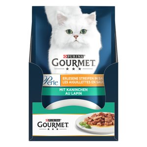26x85g Gourmet Perle nyúl nedves macskatáp 20% kedvezménnyel