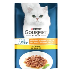 26x85g Gourmet Perle csirke nedves macskatáp 20% kedvezménnyel