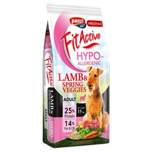2x15kg FitActive Originals Adult Hypoallergenic bárány & tavaszi zöldség száraz kutyatáp