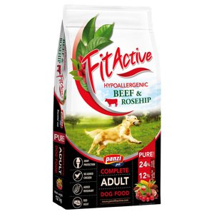 12kg FitActive Pure Hypoallergenic marha & csipkebogyó száraz kutyatáp