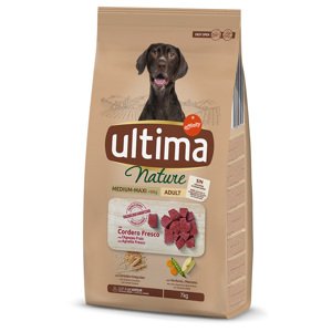 2x7kg Ultima Medium/Maxi bárány száraz kutyatáp 20% árengedménnyel