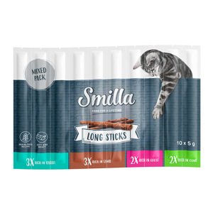 10 x 5 g Smilla Long Sticks rendkívüli kedvezménnyel! - 2. vegyes csomag