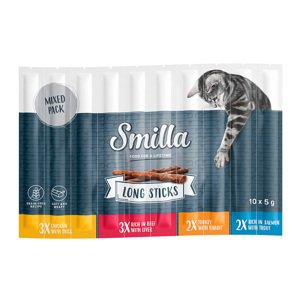 10 x 5 g Smilla Long Sticks rendkívüli kedvezménnyel! - 1. vegyes csomag