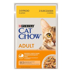 52x85g Cat Chow Adult csirke nedves macskatáp