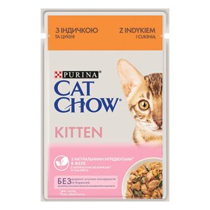 52x85g Cat Chow Kitten pulyka nedves macskatáp