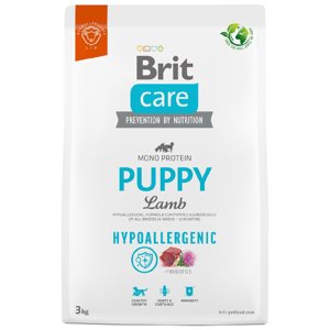 3kg Brit Care Dog Hypoallergenic Puppy Lamb & Rice száraz kutyatáp 15% árengedménnyel