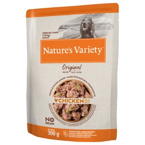 16x300g Nature's Variety Original Paté No Grain Csirke nedves kutyatáp 12+4 ingyen akcióban