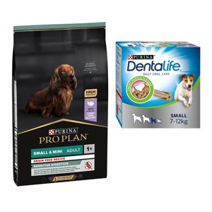 7kg PURINA PRO PLAN OptiDigest Small & Mini Adult száraz kutyatáp+Dentalife kutyasnack ingyen