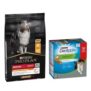 7kg PURINA PRO PLAN OptiBalance Medium Adult száraz kutyatáp+Dentalife kutyasnack ingyen
