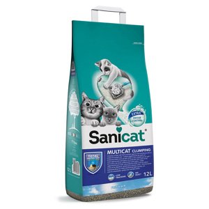 12 l Sanicat Clumping Multicat macskaalom 20% árengedménnyel