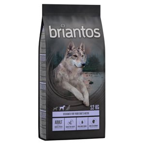12kg Briantos Adult kacsa & burgonya - gabonamentes száraz kutyatáp 10% árengedménnyel