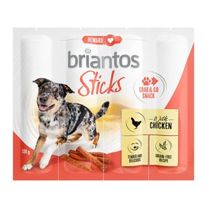 100g Briantos Sticks Grab&Go kutyasnack rendkívüli árengedménnyel