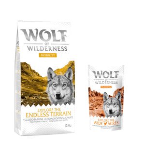 12 kg Wolf of Wilderness száraz kutyatáp + “Explore the Wide Acres” csirke 100 g kutyasnack ingyen! - "Explore The Endless Terrain" - Mobility