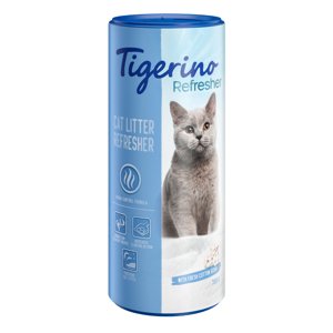 Dupla zooPont: Tigerino Refresher természetes agyag szagtalanító macskaalomhoz - Gyapjúvirág 700 g