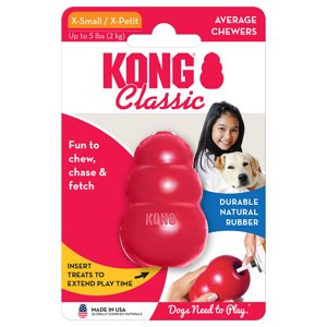 2db KONG Classic kutyajáték-XS: kb. 5,72 cm